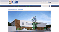 Desktop Screenshot of abmengenharia.com
